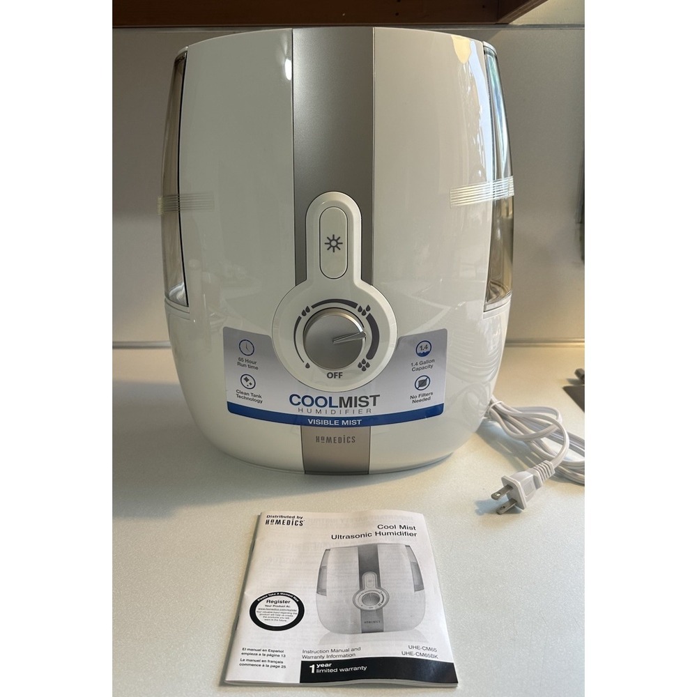 HoMedics TotalComfort Cool Mist Ultrasonic Humidifier 1.4 Gal New Sealed